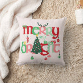 クリスマスをお祝いしよう クッション (ブランケット)