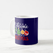 クリスマスをお迎えしよう-63758 コーヒーマグカップ (正面左)
