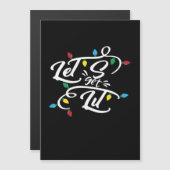 クリスマスをイルミネーションで盛り上げよう！ 面白いクリスマスデザイン (正面/裏面)