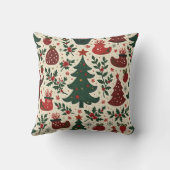 クリスマスをテーマにしたさまざまな形 クッション (裏面)