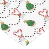 クリスマスをテーマにしたショートテーブルランナー ショートテーブルランナー (コーナー)