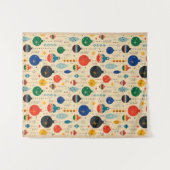 クリスマスをテーマにしたタペストリーデザイン タペストリー (正面(横))