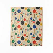 クリスマスをテーマにしたタペストリーデザイン