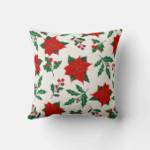 クリスマスをテーマにしたフローラ クッション (裏面)
