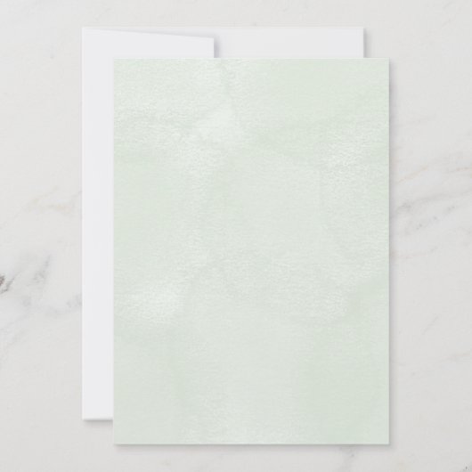 クリスマスをテーマにしたベイビーシャワーの招待状です。 招待状 (裏面)