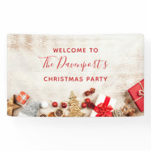 クリスマスをテーマにした木製ボードのパーティー