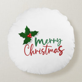 クリスマスをテーマにした枕 ラウンドクッション