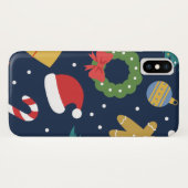 クリスマスをテーマにしたIphoneケース Case-Mate iPhoneケース (裏面(横))