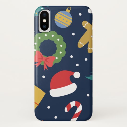 クリスマスをテーマにしたIphoneケース Case-Mate iPhoneケース (裏面)