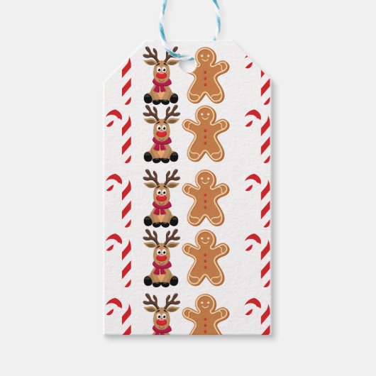 クリスマスをテーマ ギフトタグ (正面)