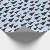 クリスマスをテーマ ラッピングペーパー (角)