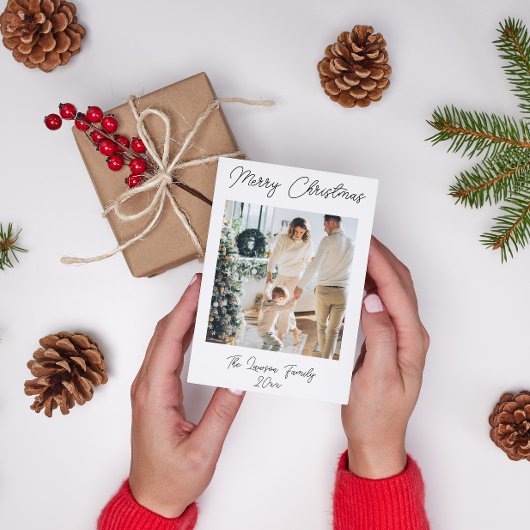 クリスマスをパーソナライズおもしろいする ポストカード