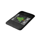 クリスマスをビーガンする バスマット (アングル)
