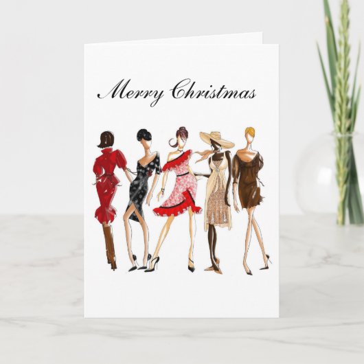 **クリスマスをファッションのアイコンへ** シーズンカード (正面)