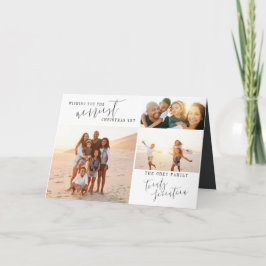 クリスマスをメリーお祈りします シーズンカード