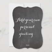 クリスマスをメリー少し… シーズンカード (裏面)