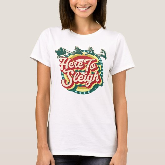 クリスマスを乗り切るTシャツ Tシャツ (正面)
