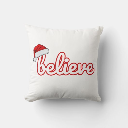クリスマスを信じて クッション (正面)