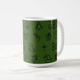 クリスマスを信じて コーヒーマグ コーヒーマグカップ
