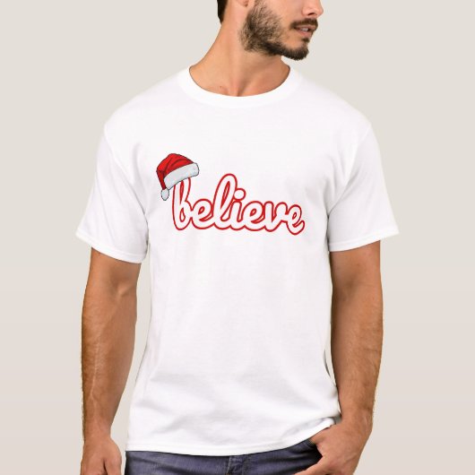 クリスマスを信じて Tシャツ (正面)
