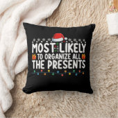 クリスマスを全て整理する可能性が最も高いプレゼント クッション (ブランケット)