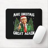 クリスマスを再び偉大に サンタ・トランプ 2024 マウスパッド (マウス)