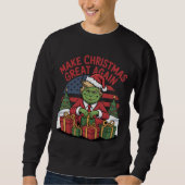 クリスマスを再び偉大に スウェットシャツ (正面)