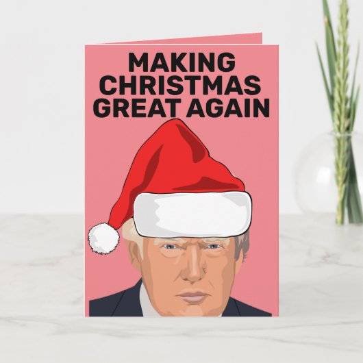 クリスマスを再び偉大に トランプ カード (正面)