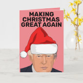 クリスマスを再び偉大に トランプ カード (黄色い花)