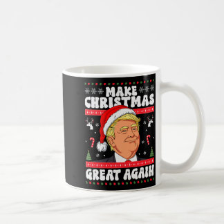 クリスマスを再び偉大に ドナルド・トランプ 2024 ジョーク コーヒーマグカップ