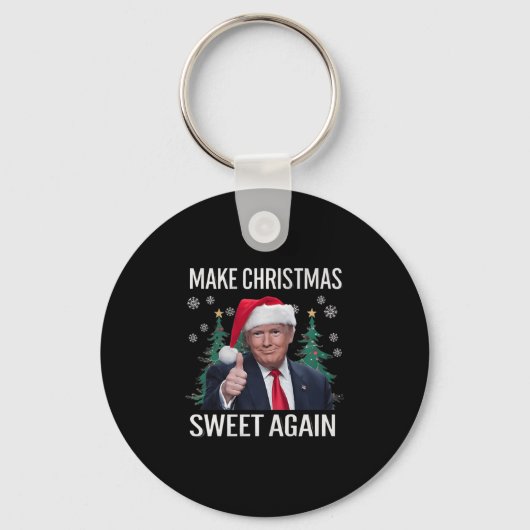 クリスマスを再び甘く切り詰めるクリスマスプレゼントM キーホルダー (正面)