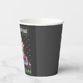 クリスマスを再素晴らしびトランプのヴァンスクリスマス 紙コップ (左)