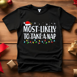 クリスマスを取りそうだおもしろい Tシャツ