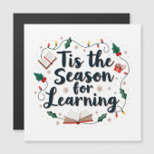 クリスマスを学ぶ季節です クリスマスの先生よ (正面/裏面)