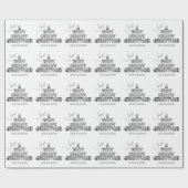 クリスマスを心からお祝い申し上げます ラッピングペーパー (フラット)