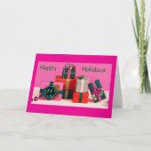 クリスマスを心から祝福します カード (正面)