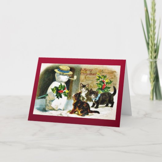 クリスマスを思い出す シーズンカード (正面)