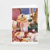 クリスマスを思い出す**年の時** カード (正面)