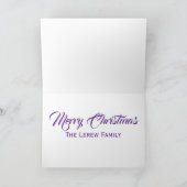 クリスマスを急いで凍結 シーズンカード (内部)