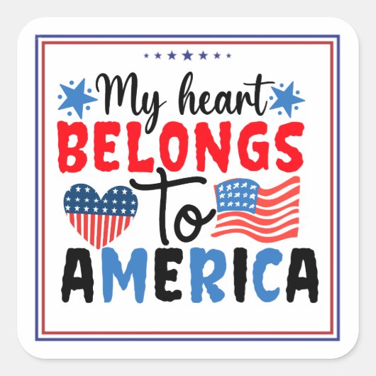 クリスマスを愛するただの女の子–64714 スクエアシール (正面)