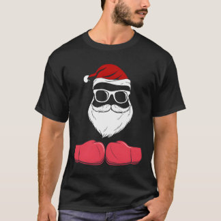 クリスマスを愛するサンタクロースのぶよぶよおじさん ビンテージ Tシャツ
