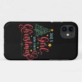 クリスマスを愛する女の子だけiPhone C Case-Mate iPhoneケース (裏面(横))