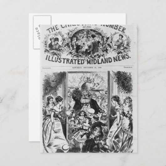 クリスマスを持って来ること シーズンポストカード (正面/裏面)