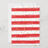 クリスマスを明るくする バージョンのクリスマスパーティー招待状 招待状 (裏面)