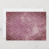 クリスマスを明るく彩る | ホリデー・カクテルパーティー 招待状 (裏面)