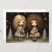 クリスマスを楽しくお過ごしください シーズンカード (正面/裏面)