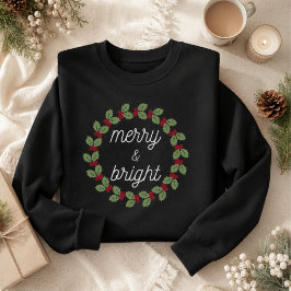 クリスマスを楽しく明るく スウェットシャツ