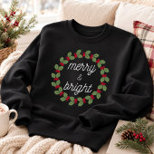 クリスマスを楽しく明るく スウェットシャツ