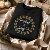 クリスマスを楽しく明るく スウェットシャツ