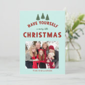 クリスマスを楽しく過ごそう カード (スタンド正面)